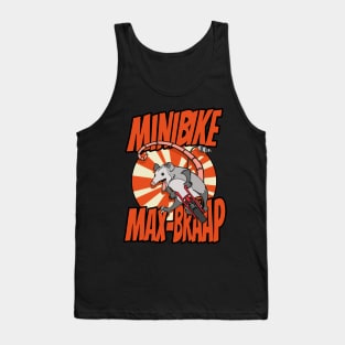 Funny Possum Riding a Minibike Max Braap Tank Top